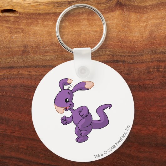 Porte-clés Blumaroo Purple (Recto)