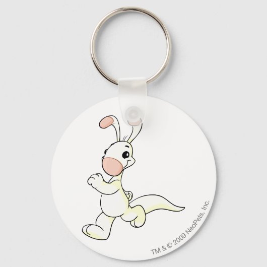 Porte-clés Blumaroo White (Recto)