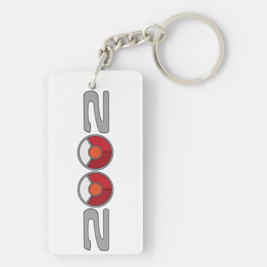 Porte-clés BMW 2002 stop redondo (Dos)