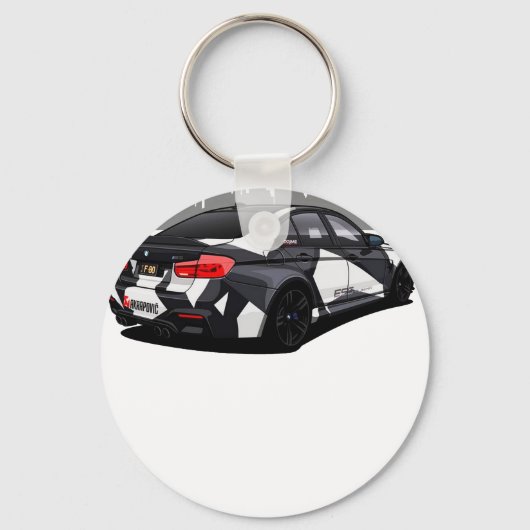 PORTE-CLÉS BMW M3 F80 (Recto)