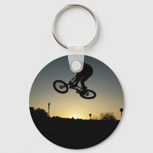 Porte-clés BMX cyclisme freestyler saut