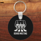Porte-clés Board Meeting Snowboarders Skiing Enthusiasts Wint (Recto)