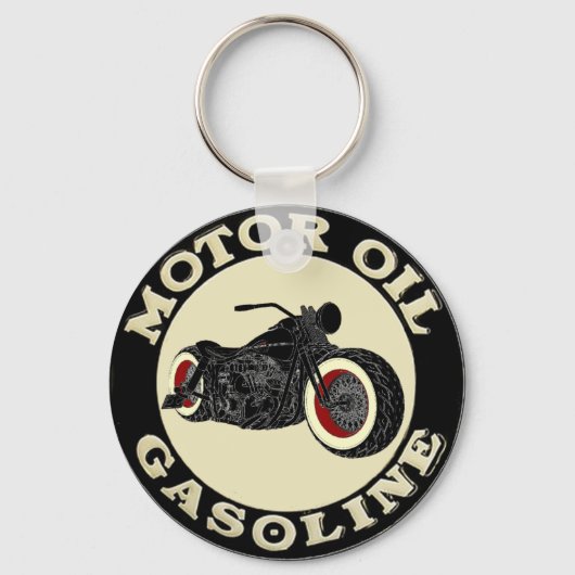 Porte-clés - Bobber - Oil - Gasoline (Recto)