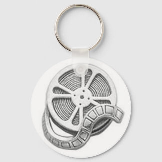 Porte-clés Bobine de film d'argent OPUS