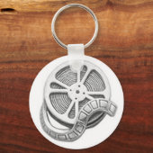 Porte-clés Bobine de film d'argent OPUS (Recto)