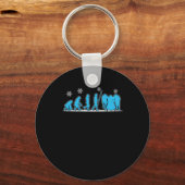 Porte-clés Bobstiné Evo Sports d'hiver Ventilateurs Cadeau (Recto)