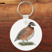 Porte-clés Bobwhite Quail (Recto)