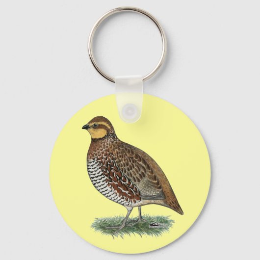 Porte-clés Bobwhite Quail Hen (Recto)