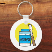Porte-clés bocal de mayonnaise (Recto)