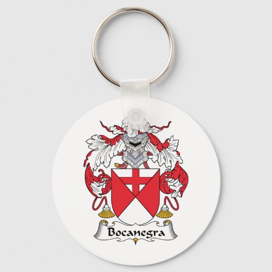 Porte-clés Bocanegra Family Crest (Recto)