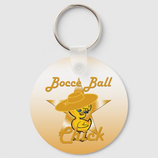 Porte-clés Bocce Ball Chick #10 (Recto)