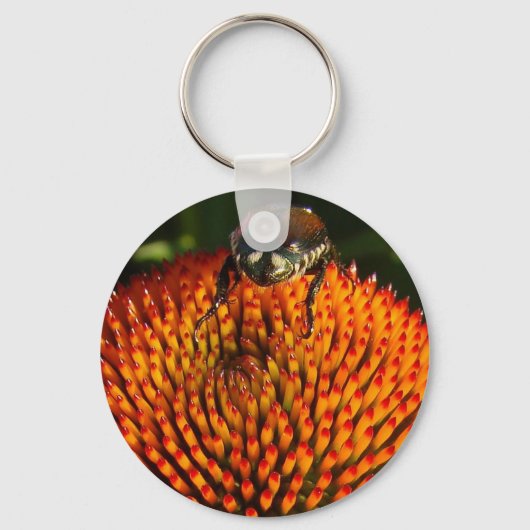 Porte-clés Bogue sur la fleur (Recto)