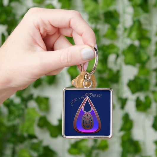 Porte-clés Boho My Treasure (main)