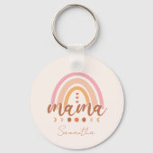 Porte-clés Boho Rainbow Mama (Verso)