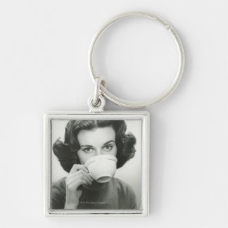 Porte-clés Boire de femme