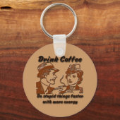 Porte-clés Boire Porte - clé café (Recto)