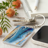 Porte-clés Bois de genévrier patiné (Devant droit)