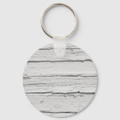 Porte-clés Bois Patiné blanc (Recto)