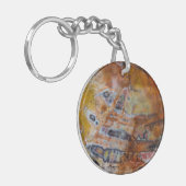 Porte-clés Bois pétrifié Brown (Devant gauche)