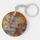 Porte-clés Bois pétrifié Brown (Dos)