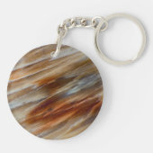 Porte-clés Bois pétrifié déchiqueté (Dos)