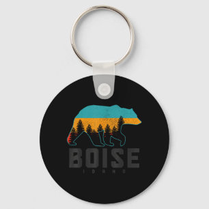 Porte-clés Boise Idaho Ours Fierté de Grizzly Extérieur Vinta