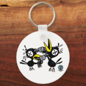 Porte-clés Boisson Crow POW! Porte - clé (Recto)