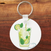 Porte-clés Boisson de menthe et de chaux (Recto)