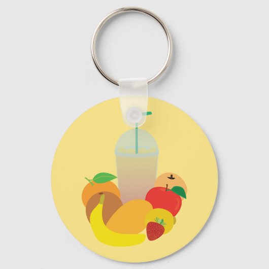Porte-clés Boisson granité (Recto)
