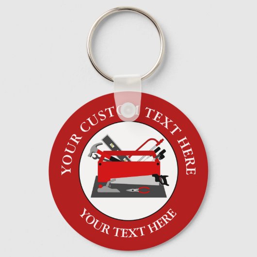 Porte-clés Boîte à outils Handyman (Recto)