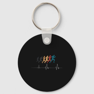 Porte-clés Boîte à rythmes cardiaques Boxe Boxeur Amateur Box
