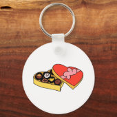 Porte-clés Boîte de dessin au chocolat (Recto)