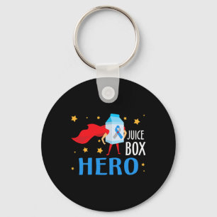 Porte-clés Boite de jus Hero Type 1 T1D Diabète Diabétique Dé