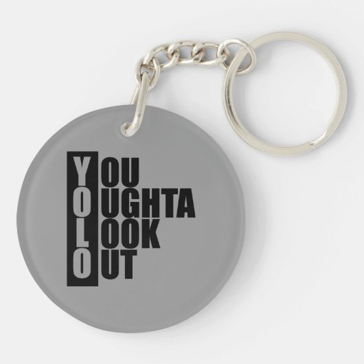 Porte-clés Boîte de verticale de YOLO (Dos)