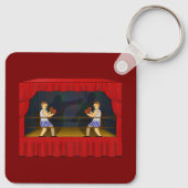 Porte-clés Boîte d'ombre - (Dos)