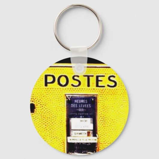 Porte-clés Boîte postale française (Recto)