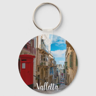 Porte-clés Boîte vintage rouge à Malte