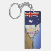 Porte-clés Boîtes De Baignade, Plage Middle Brighton, Port (Devant gauche)