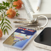 Porte-clés Boîtes De Baignade, Plage Middle Brighton, Port (Devant droit)