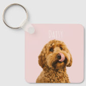 Porte-clés Boîtier téléphonique Pastel Rose personnalisé avec (Recto)