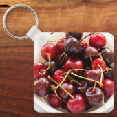Porte-clés bol de cerises (Recto)