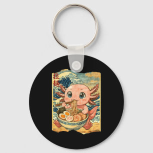 Porte-clés Bol Ramen Nouilles Japonais Wa Drôle Kawaii Axolot