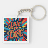 Porte-clés "Bold Fitness Journey" (Dos)