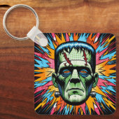 Porte-clés "Bold Frankenstein" Aluminum Keychain (Recto)