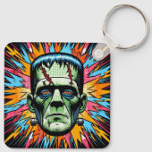 Porte-clés "Bold Frankenstein" Aluminum Keychain (Dos)