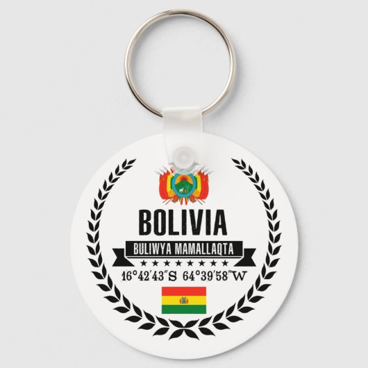 Porte-clés Bolivie (Recto)