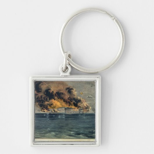 Porte-clés Bombardement de fort Sumter (Devant)