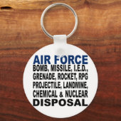 Porte-clés Bombe de la Force aérienne, etc. Disposition (Recto)