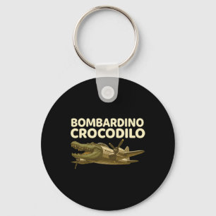 Porte-clés Bomrdino Crocodilo - Drôle de Brainrot Italien pou