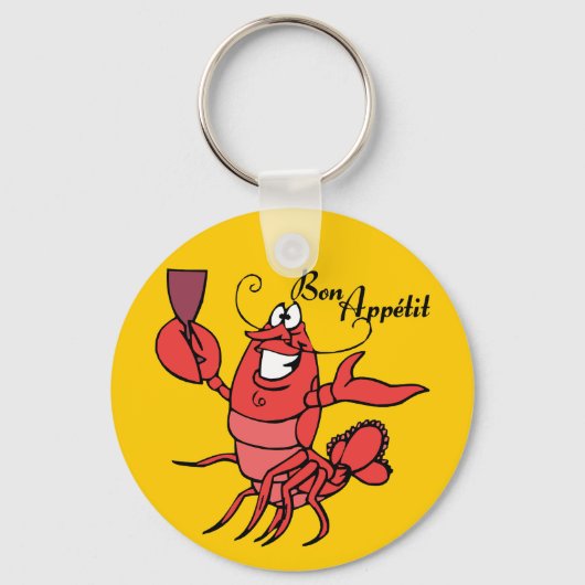 Porte-clés Bon Appetit Homard (Recto)